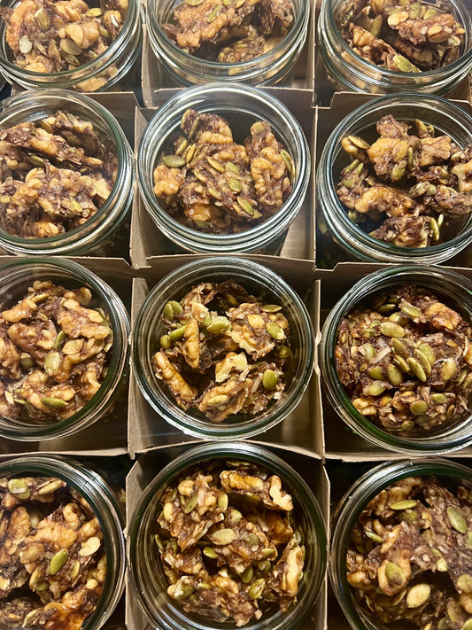 16oz Banana Brittle Jar