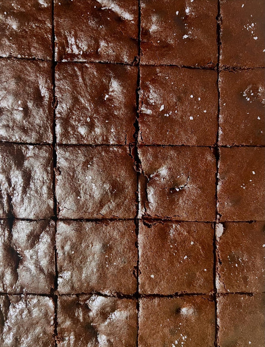GF Vegan Black Bean Brownies